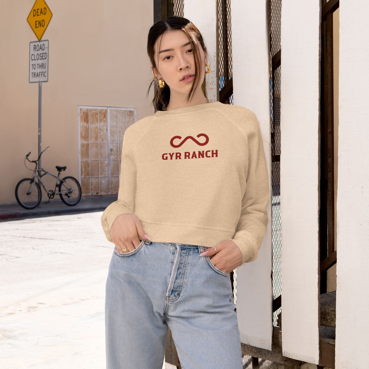 GYR Ranch Women's Cropped Fleece Pullover