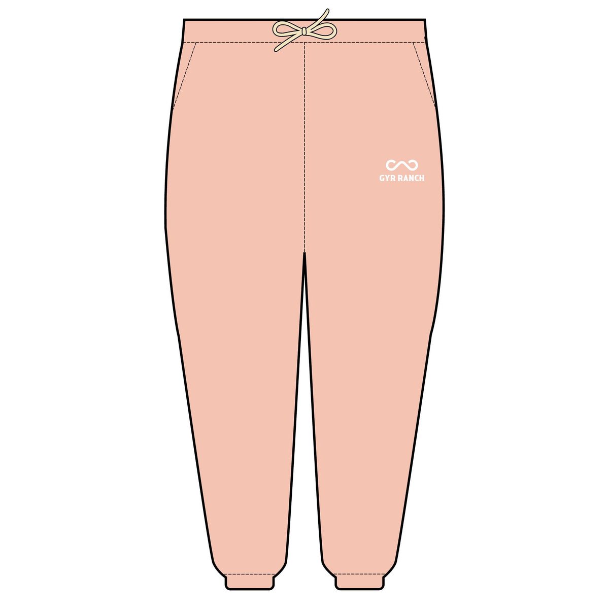 GYR Ranch Unisex Garment-Dyed Fleece Sweatpants