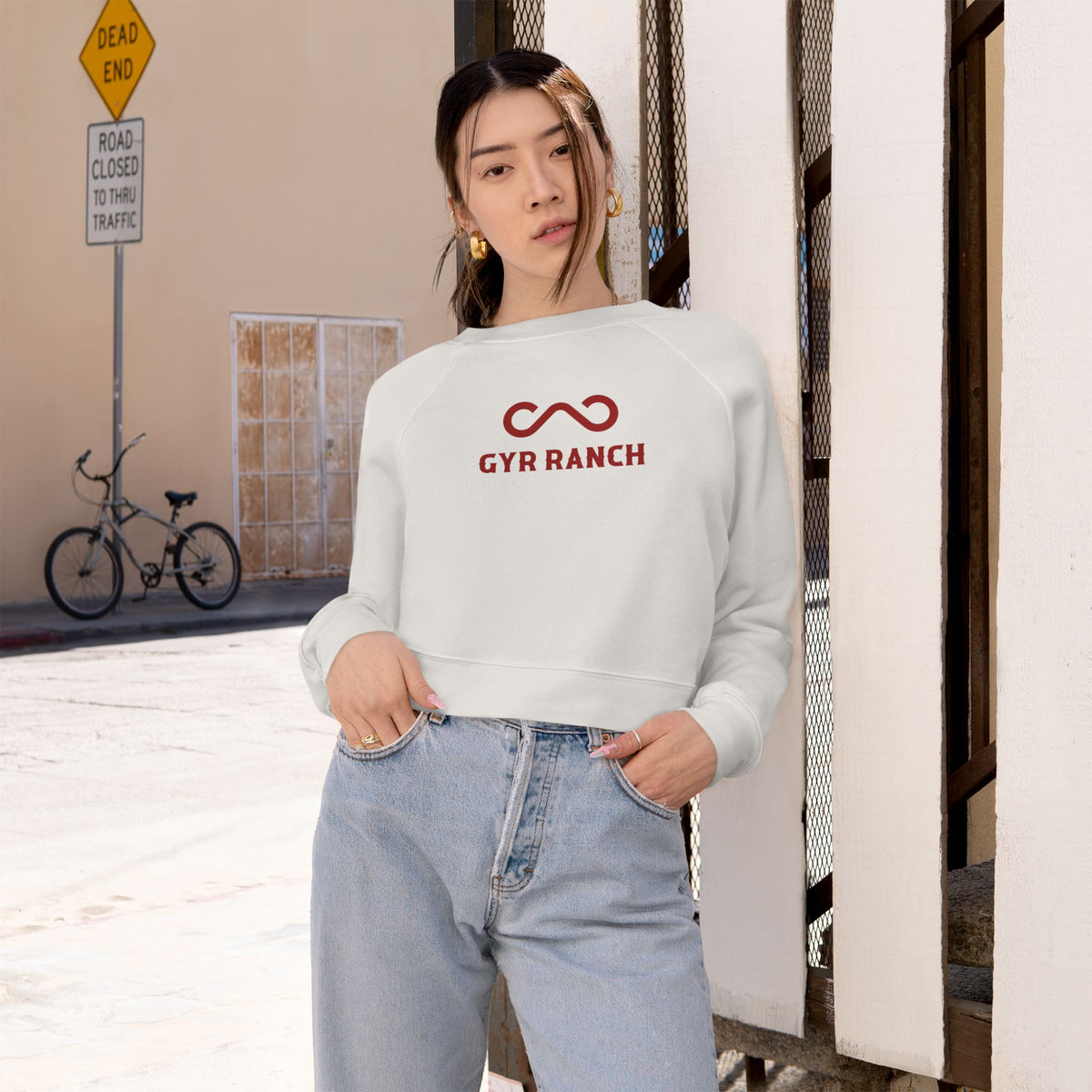 GYR Ranch Women's Cropped Fleece Pullover