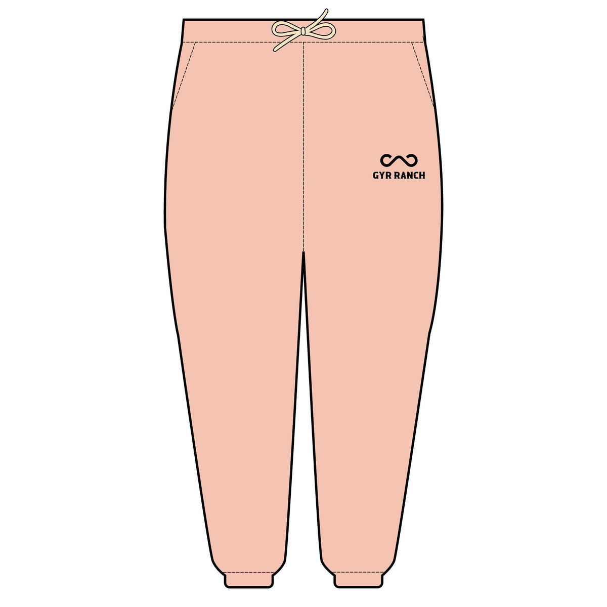 GYR Ranch Unisex Garment-Dyed Fleece Sweatpants