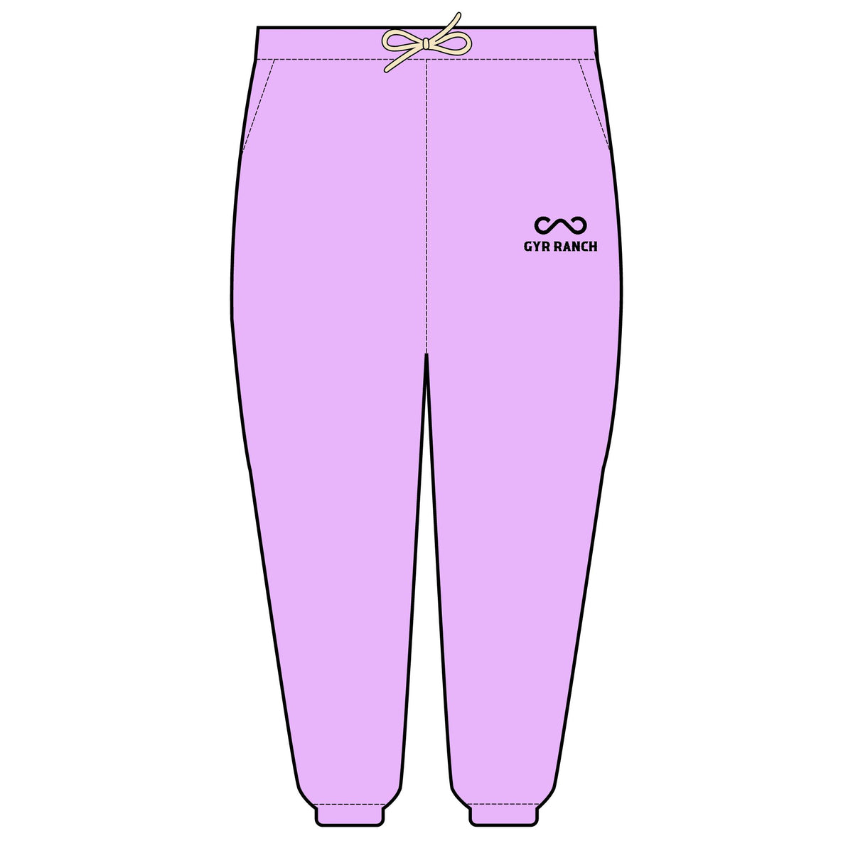 GYR Ranch Unisex Garment-Dyed Fleece Sweatpants