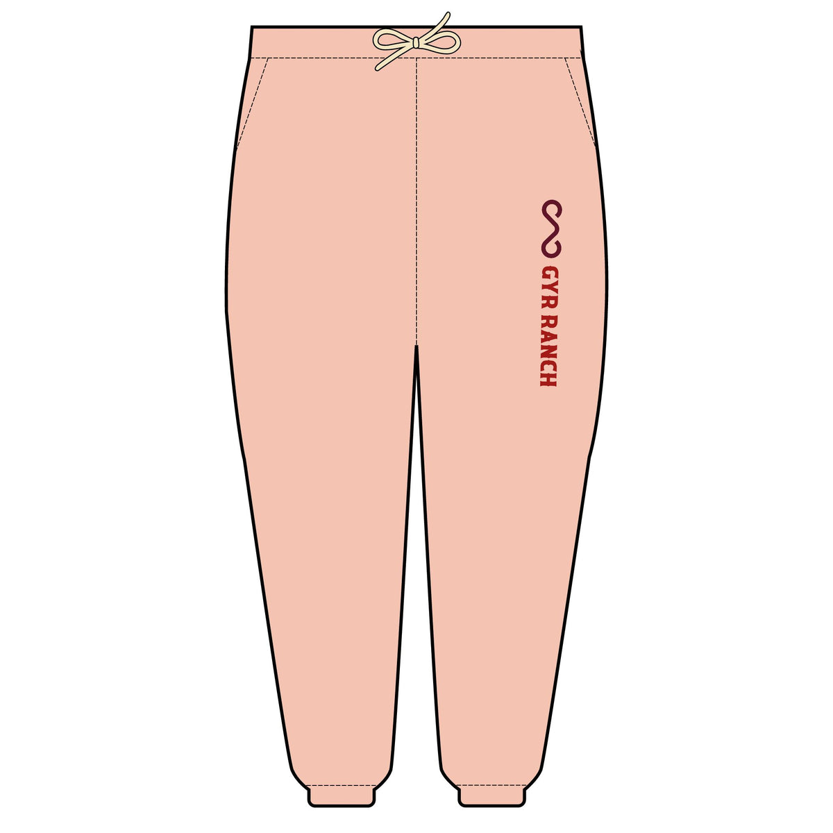 GYR Ranch Unisex Garment-Dyed Fleece Sweatpants