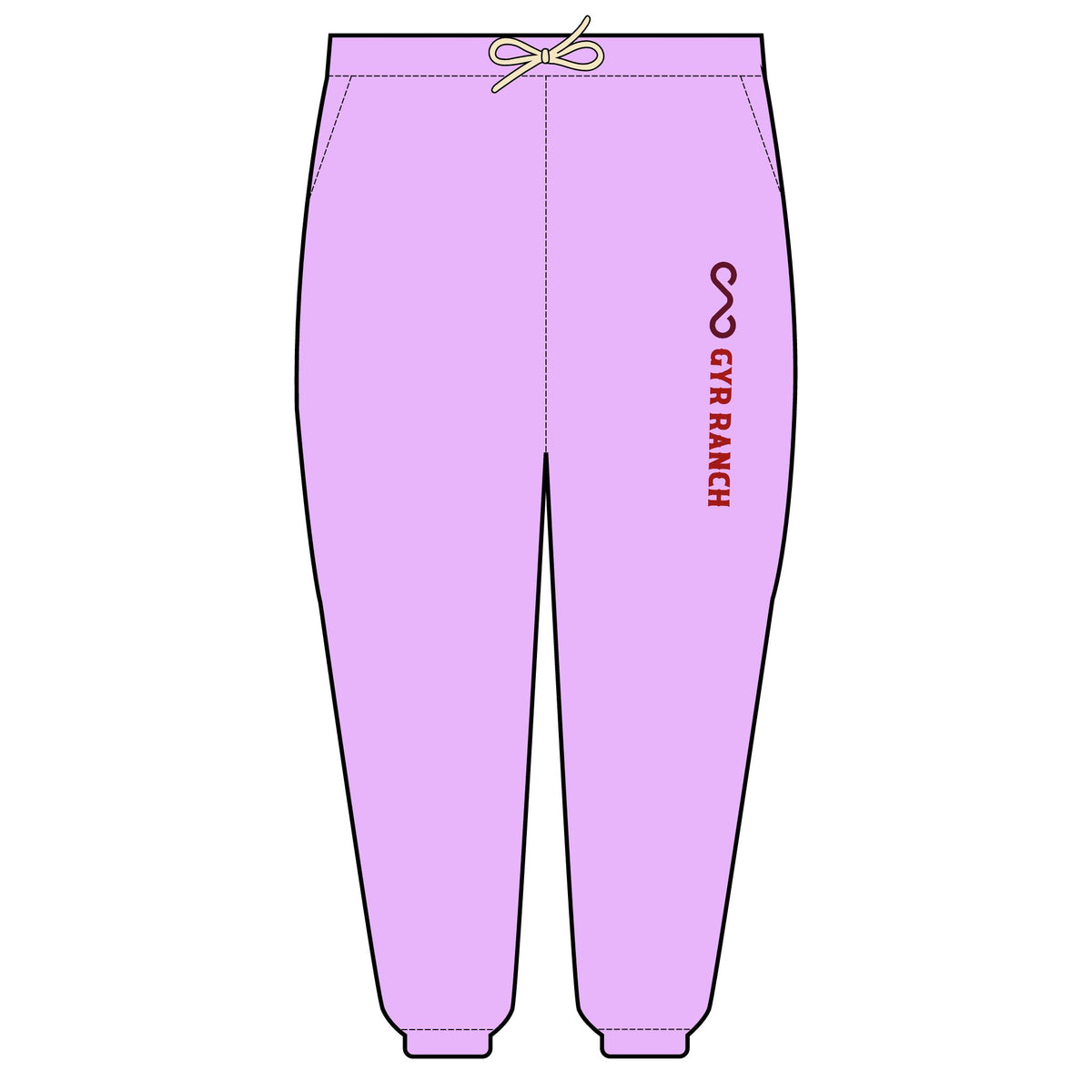 GYR Ranch Unisex Garment-Dyed Fleece Sweatpants