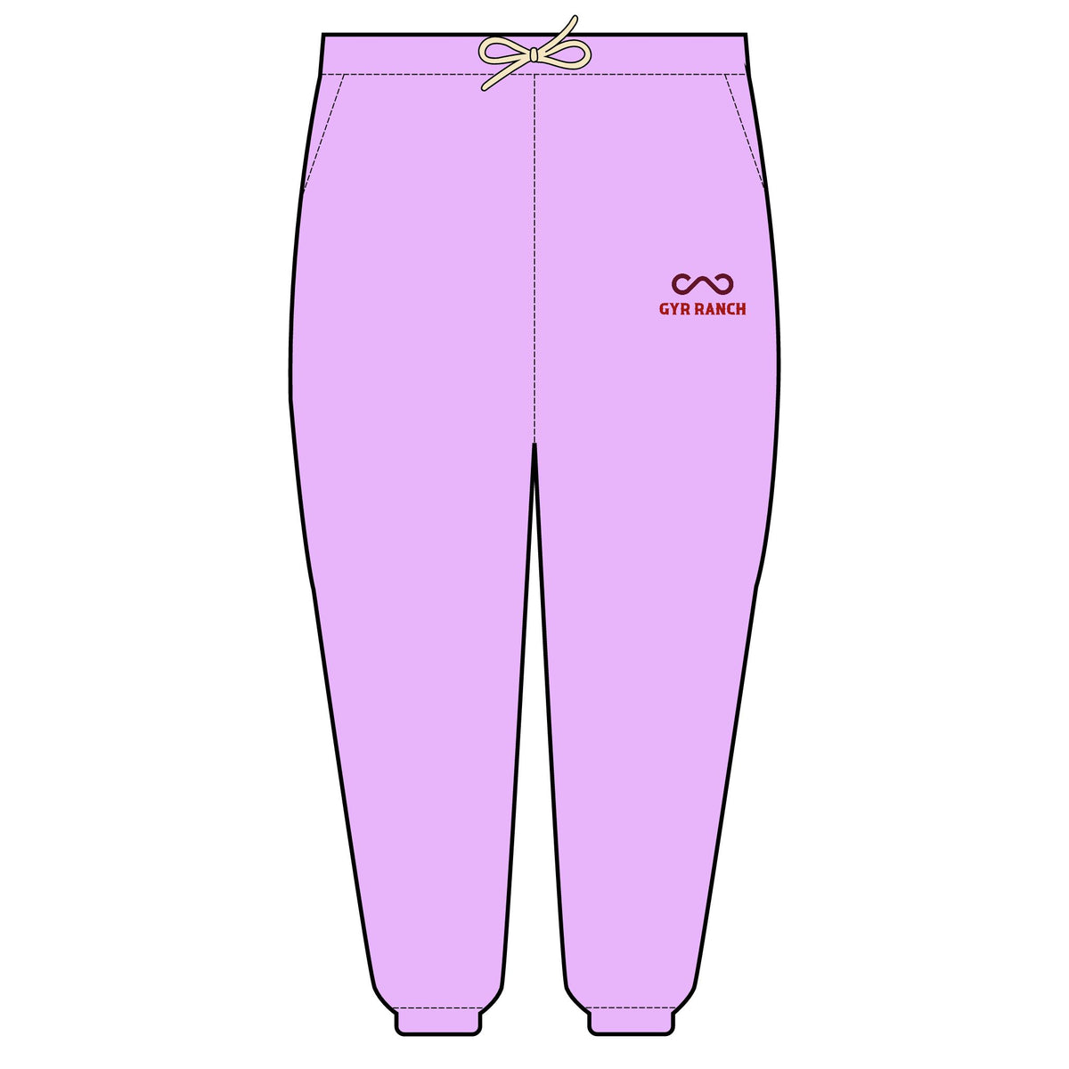GYR Ranch Unisex Garment-Dyed Fleece Sweatpants